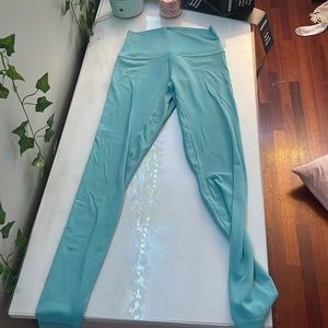 Teal align pant